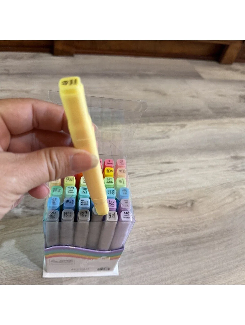 Rotary Dual Tip Marker Set Pastels 36 Count